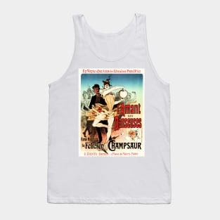 JULES CHERET L' Amant Danseuses Paris Theatre Belle Epoque Tank Top